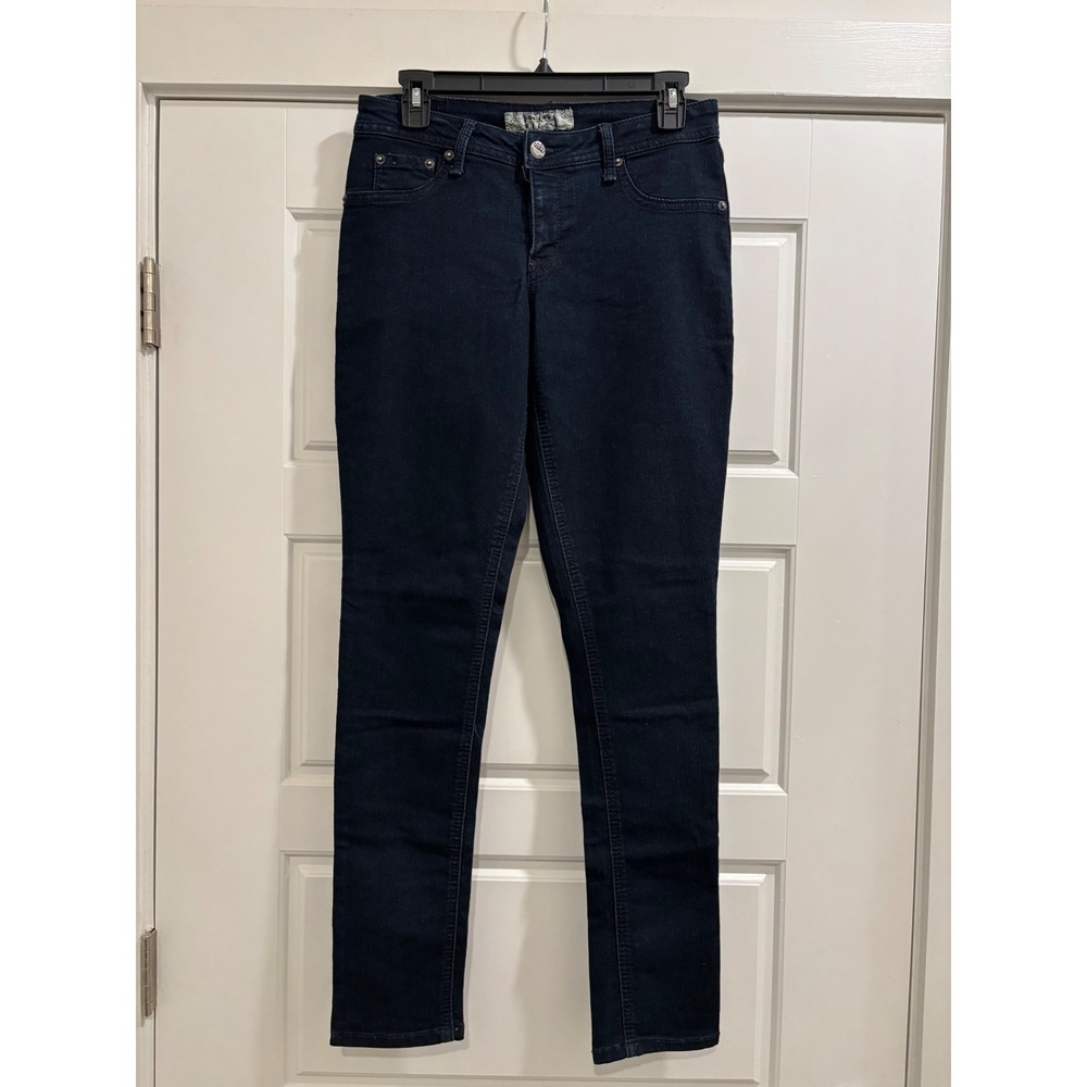 17/21 Exclusive Denim Womens Size 4 Dark Wash Skinny Jeans V1125018NV